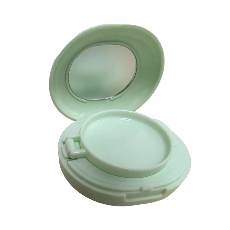 Tom Luksuriøs Air Cushion Puff Box BB Cream Container Dressing Case med Powder Puff og spejl